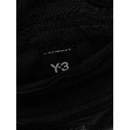 Black Polyamide Crossbody Bag
