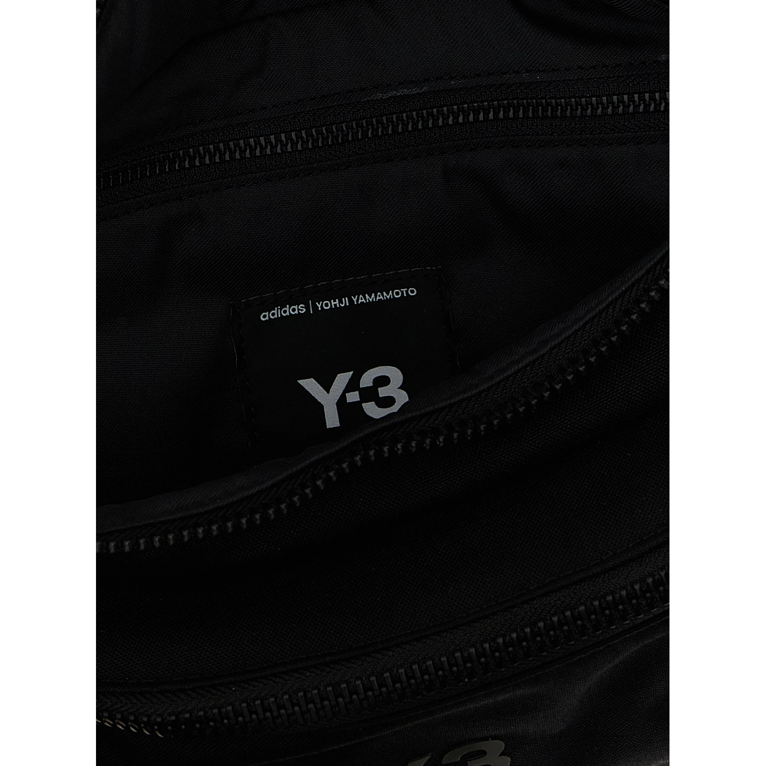 Black Polyamide Crossbody Bag
