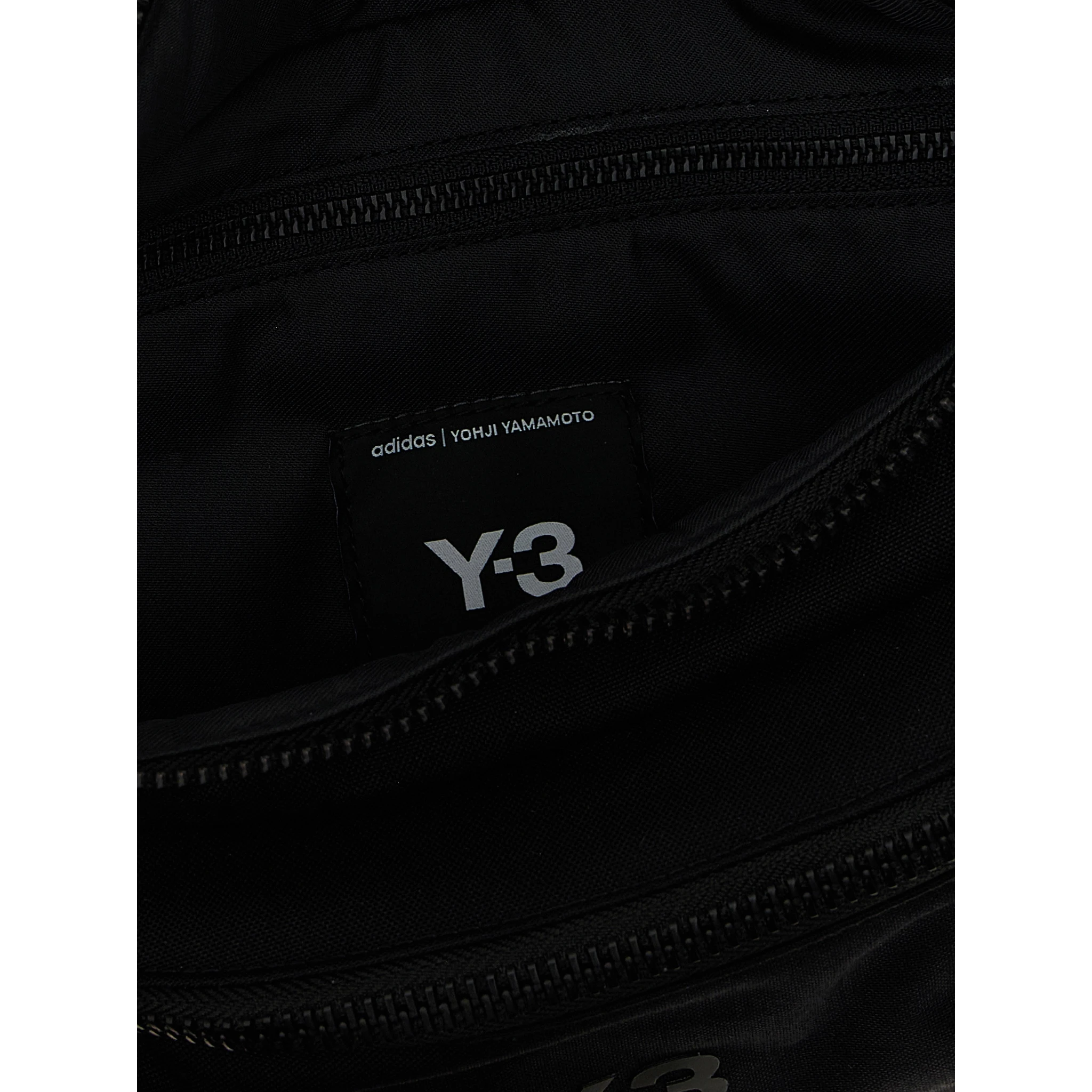 Black Polyamide Crossbody Bag