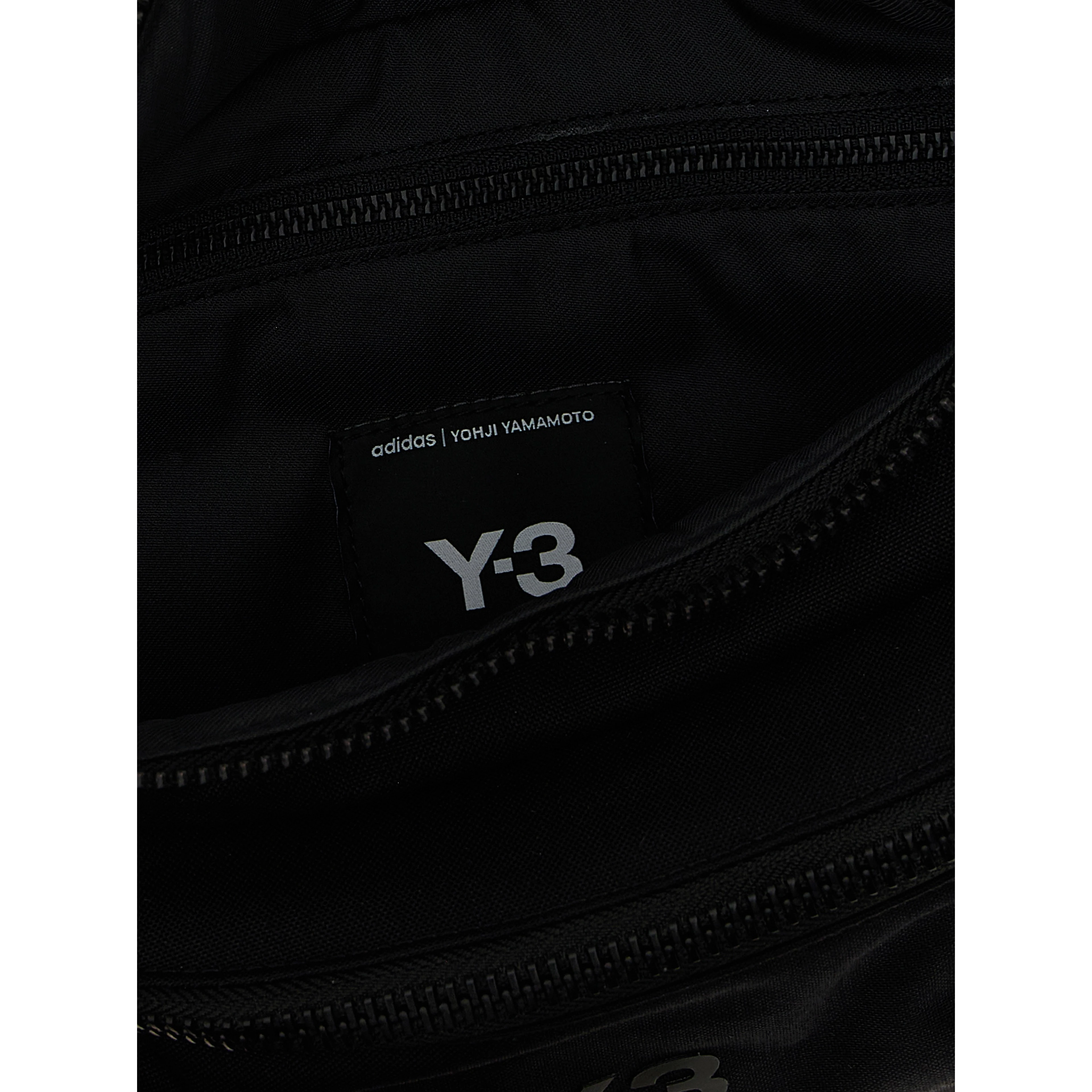 Black Polyamide Crossbody Bag