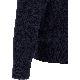 Blue Cashmere Cardigan