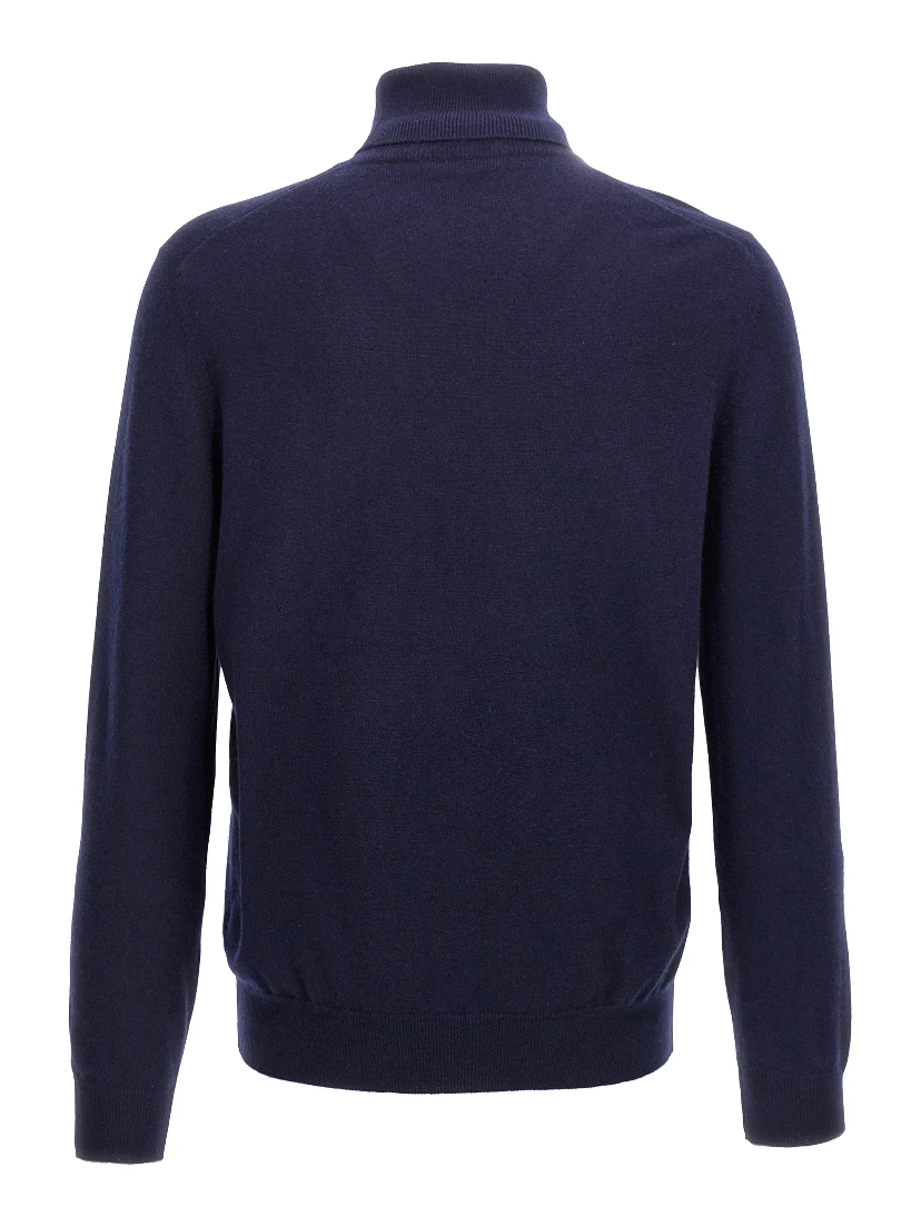 Blue Cashmere Cardigan