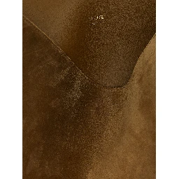 Brown Calfskin Tote Bag