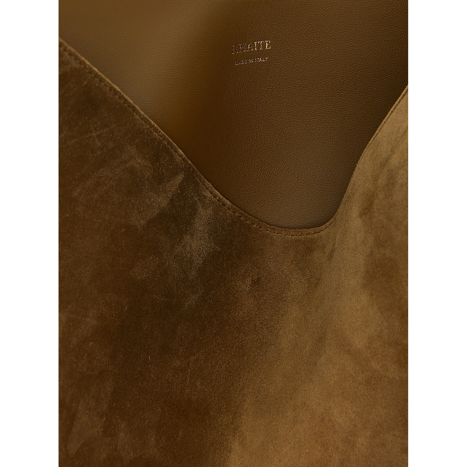 Brown Calfskin Tote Bag