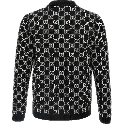 Bicolor Wool Cardigan