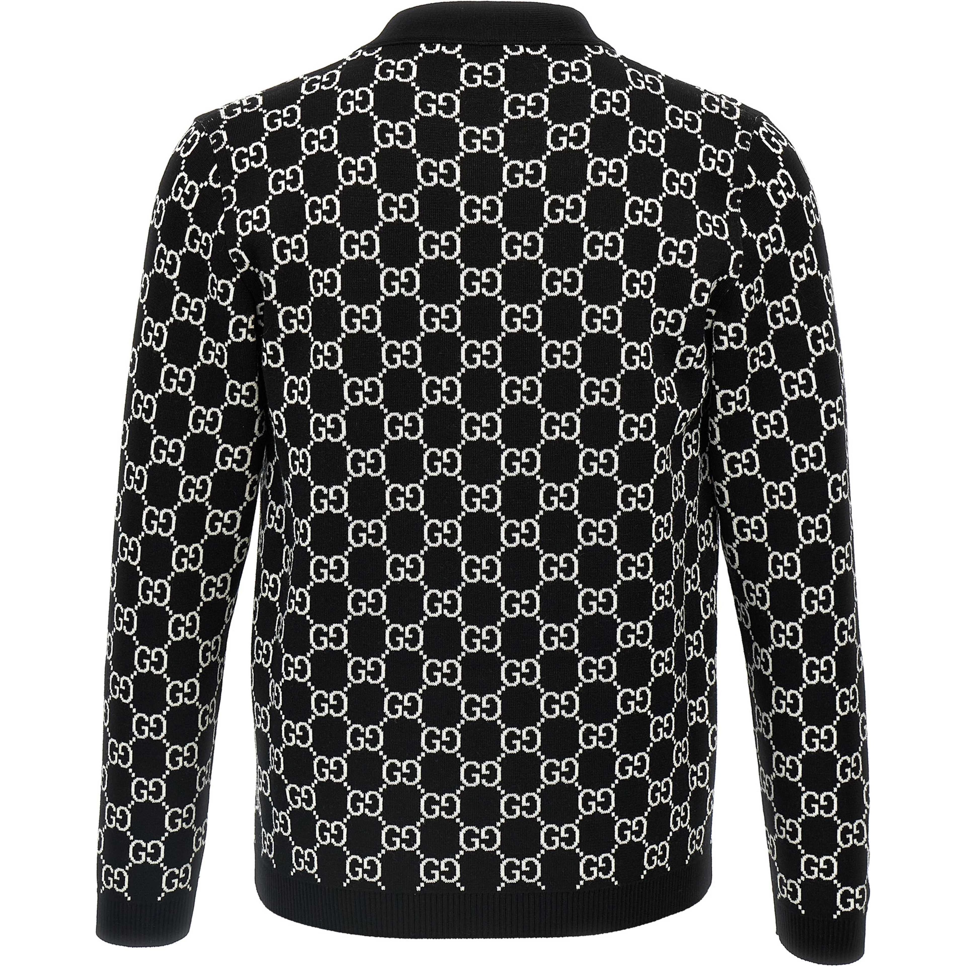Bicolor Wool Cardigan