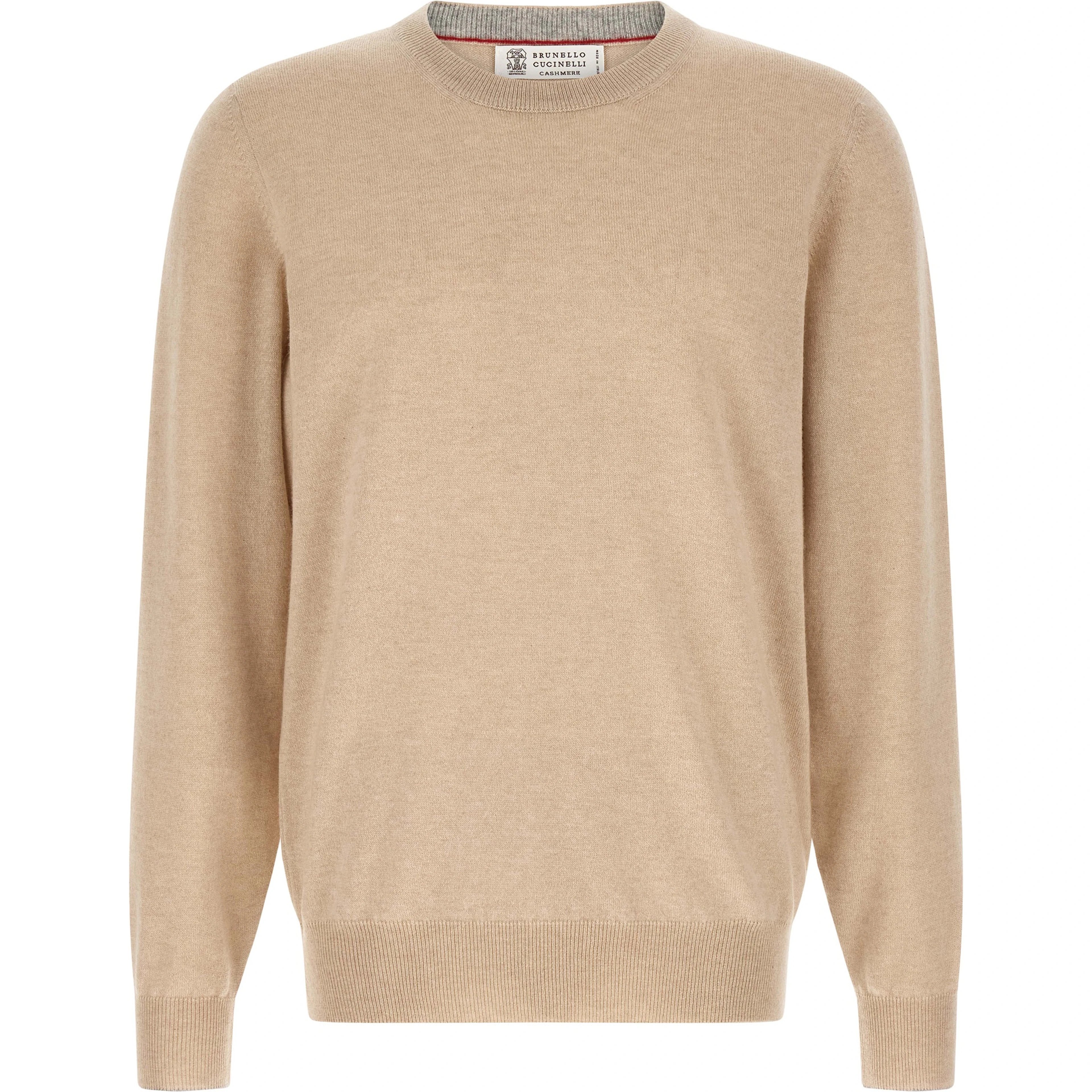 Beige Cashmere Cardigan