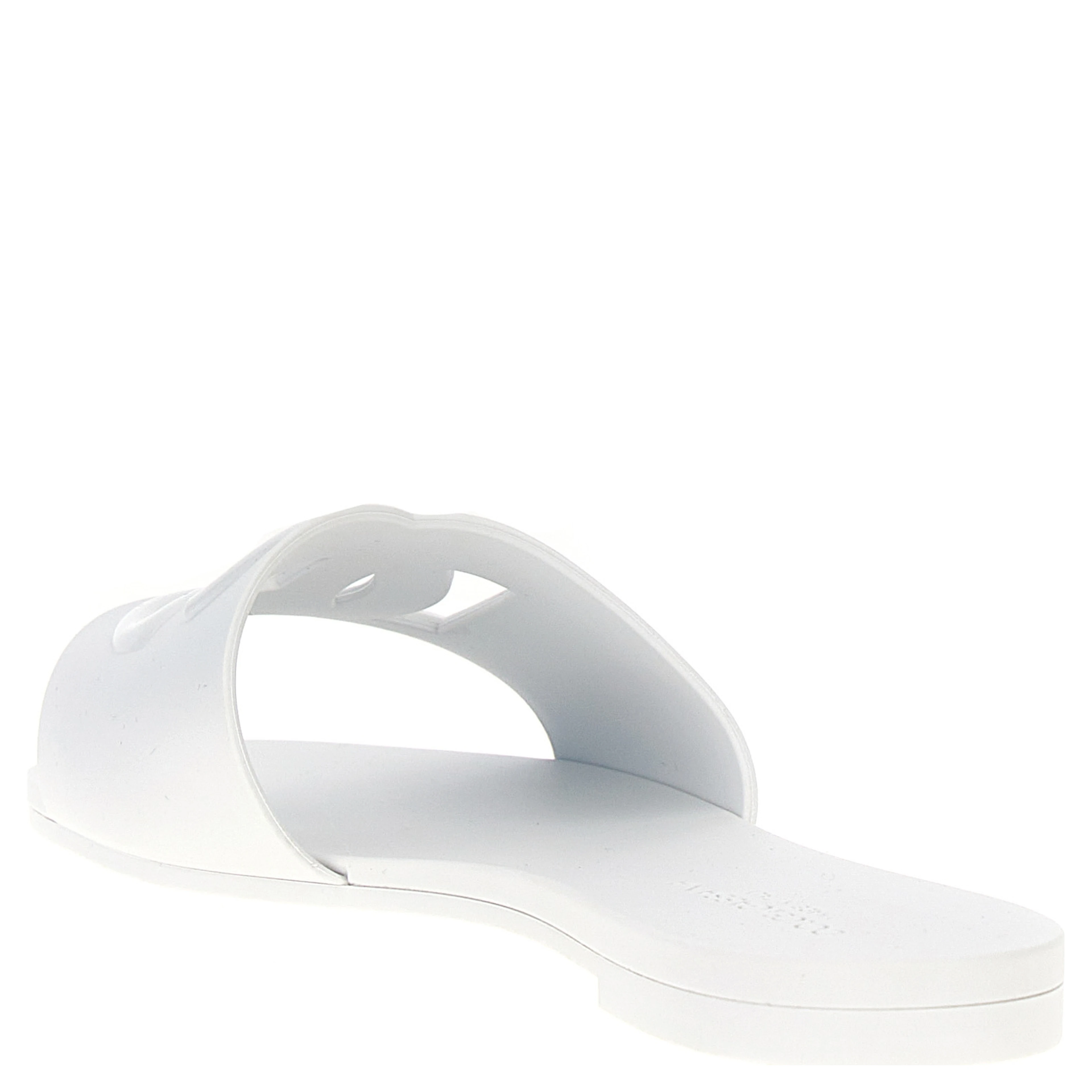 White Plastic Slides