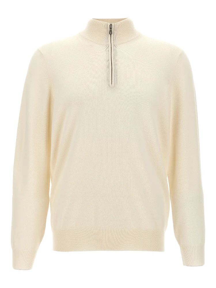 White Cashmere Cardigan