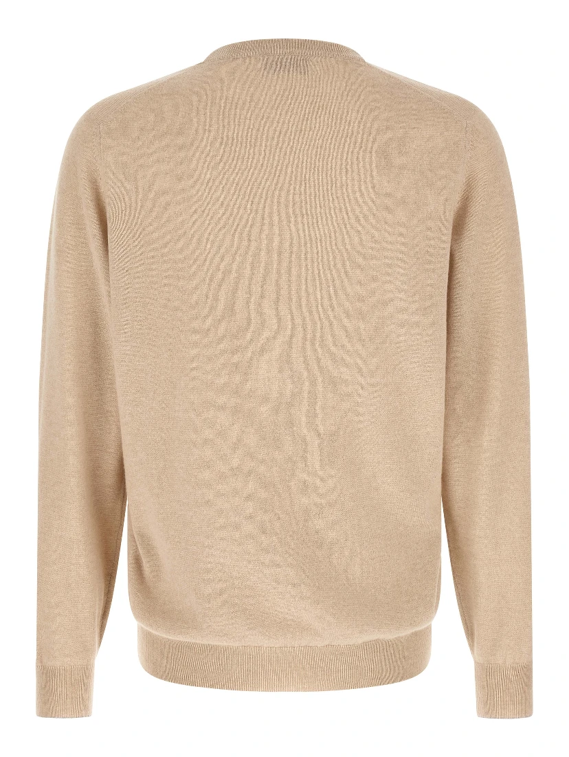 Beige Cashmere Cardigan