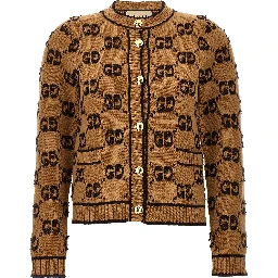 Beige Wool Cardigan