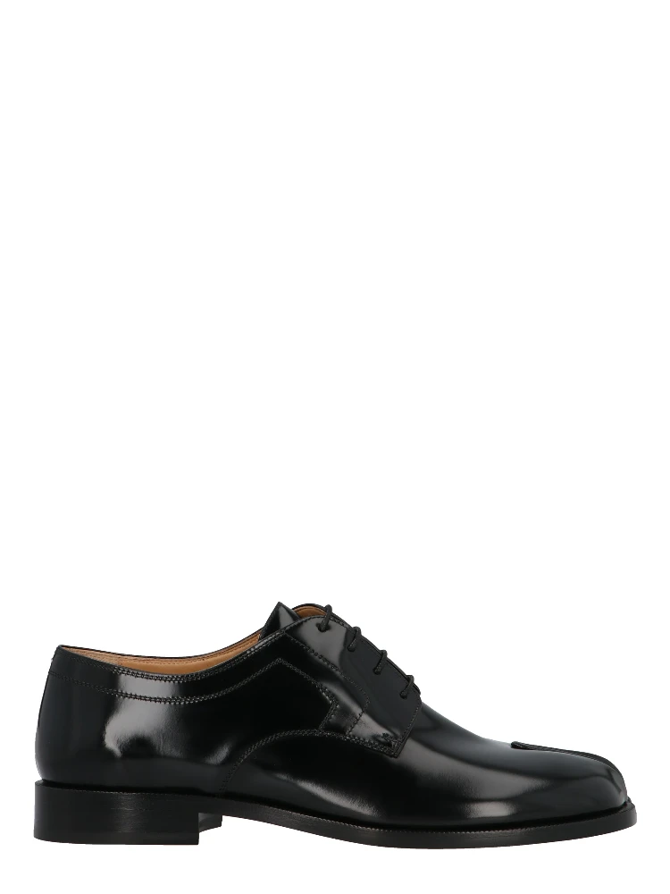 Black Calfskin Oxfords And Derbies