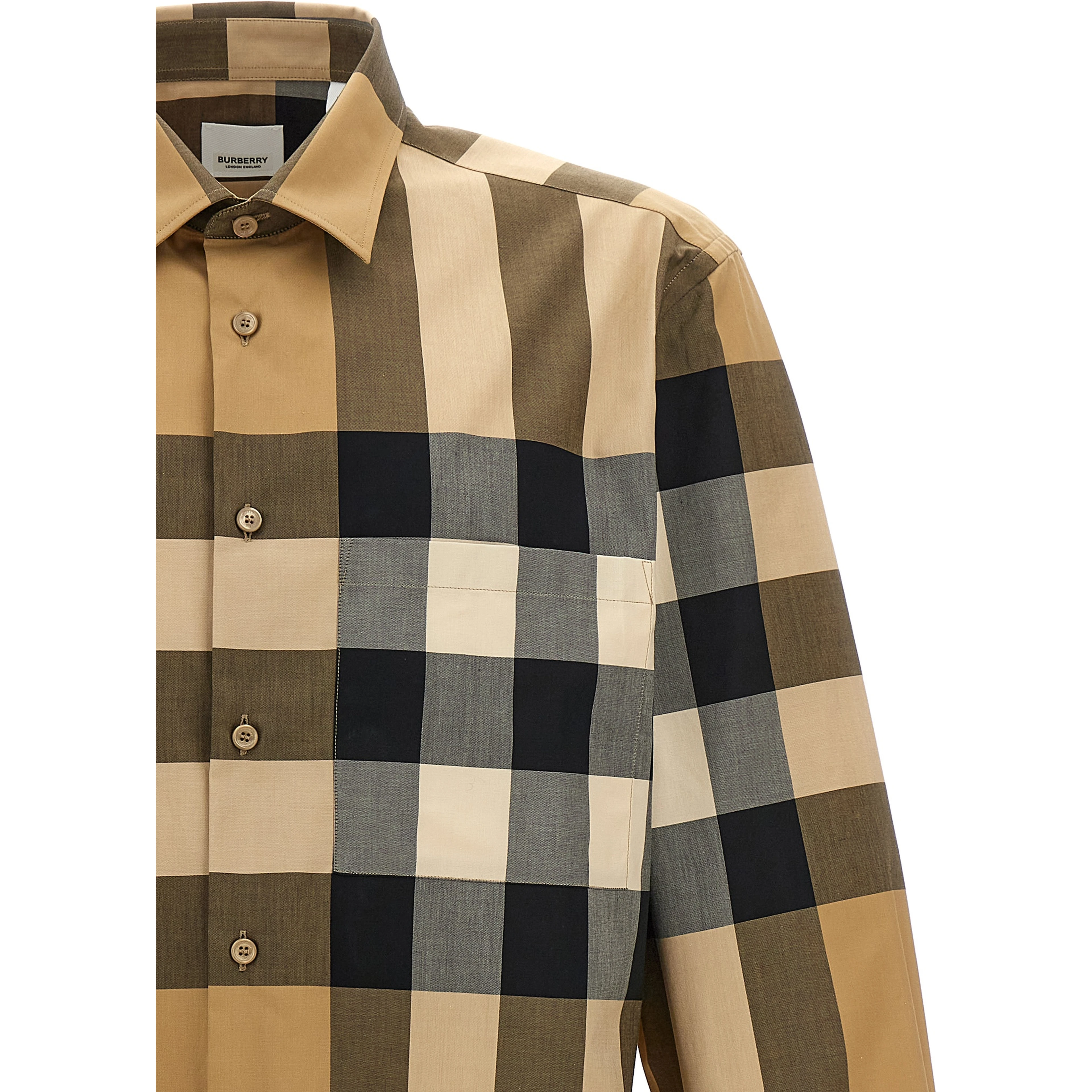 Beige Cotton Blouse