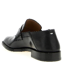 Black Calfskin Slip-On Loafers
