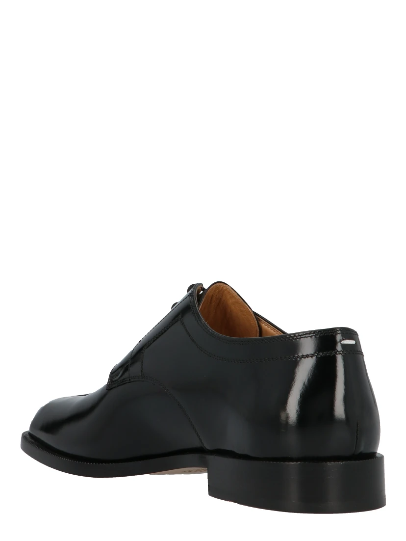 Black Calfskin Oxfords And Derbies