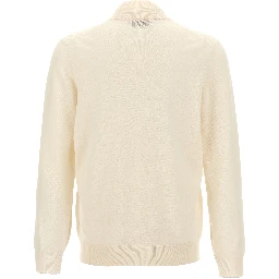 White Cashmere Cardigan