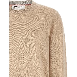 Beige Cashmere Cardigan