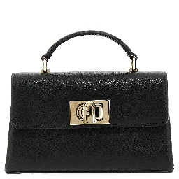 Black Leather Crossbody Bag