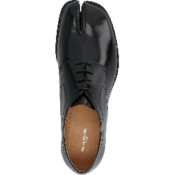 Black Calfskin Oxfords And Derbies