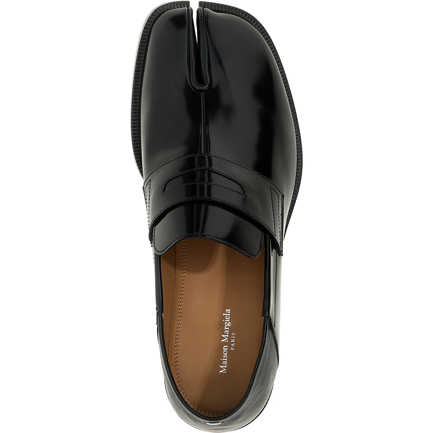 Black Calfskin Slip-On Loafers