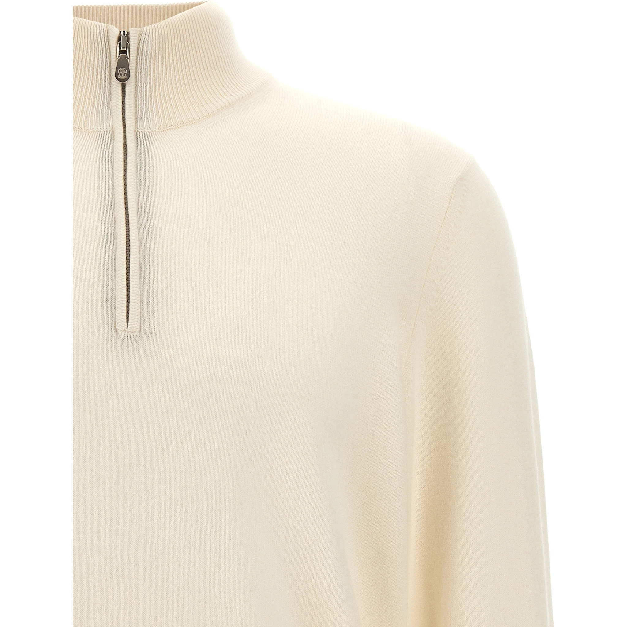 White Cashmere Cardigan