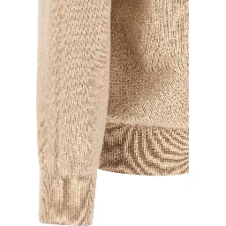 Beige Cashmere Cardigan