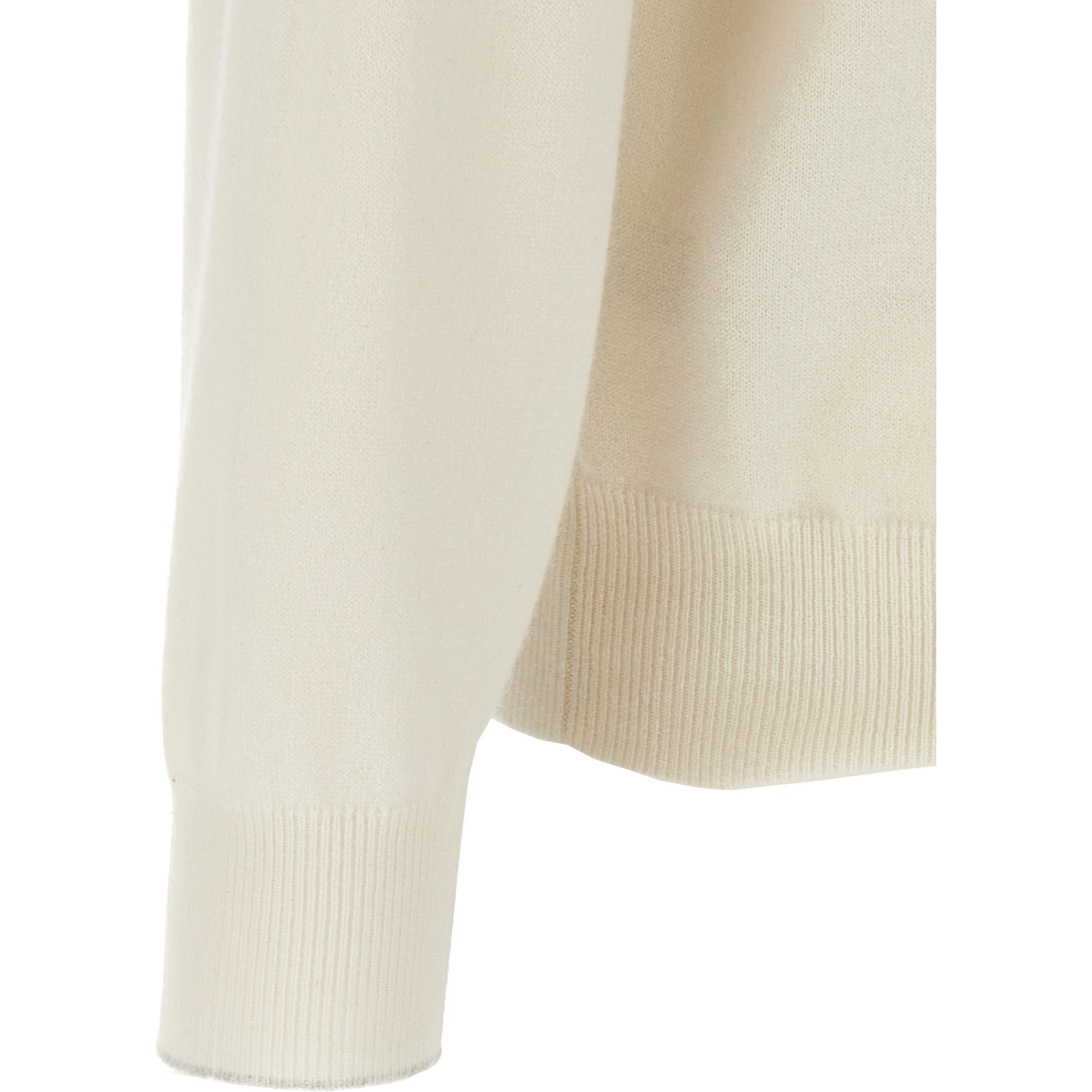 White Cashmere Cardigan