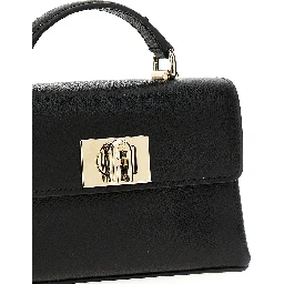 Black Leather Crossbody Bag