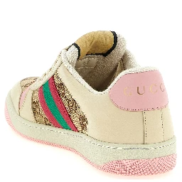Multicolor Calfskin Low Top Sneakers