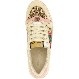 Multicolor Calfskin Low Top Sneakers