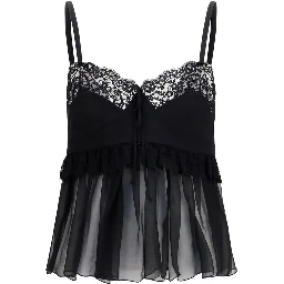 Black Silk Blouse