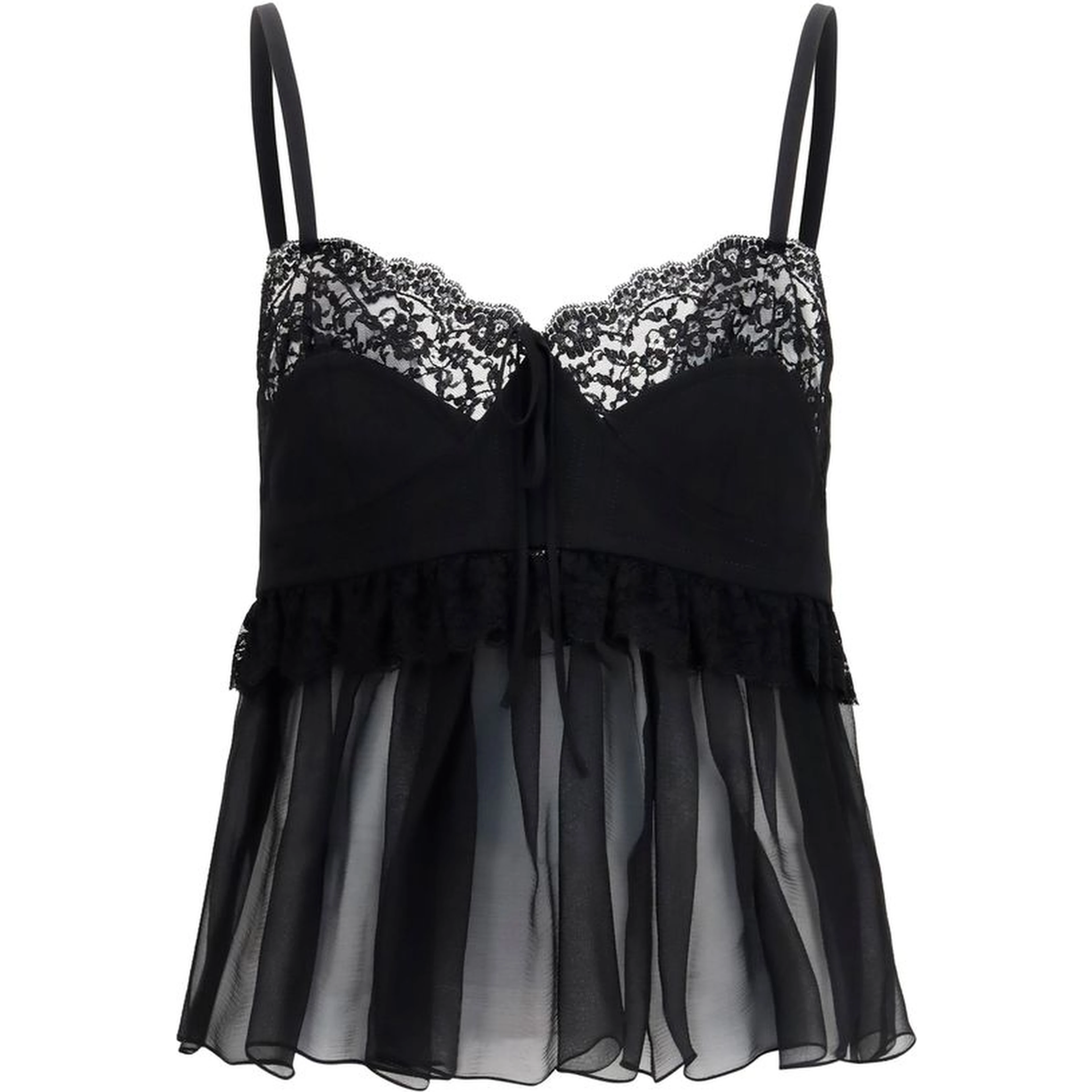 Black Silk Blouse