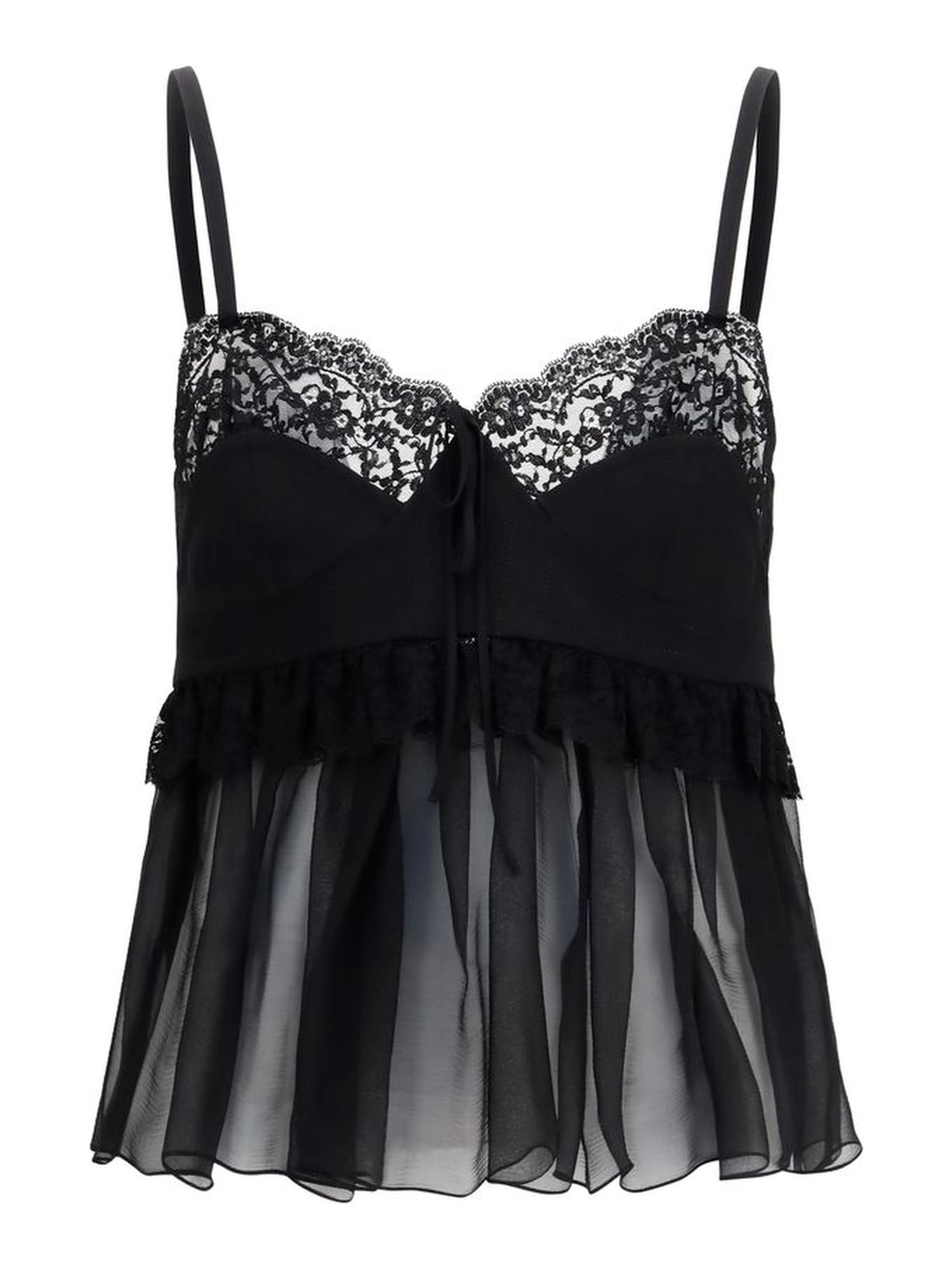 Black Silk Blouse