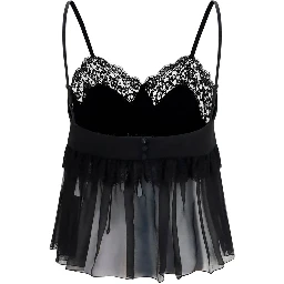 Black Silk Blouse