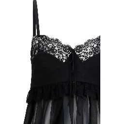 Black Silk Blouse