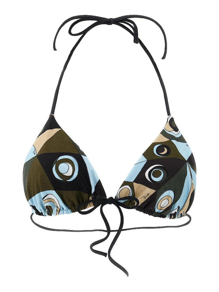 Multicolor Polyamide Bikini