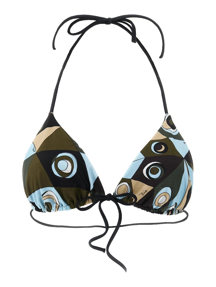 Multicolor Polyamide Bikini