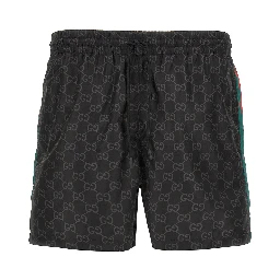Black Polyamide Shorts