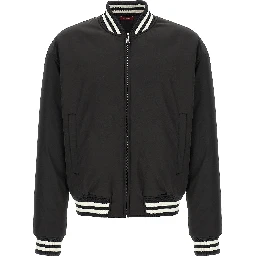 Bicolor Polyester Bomber
