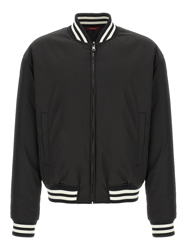 Bicolor Polyester Bomber