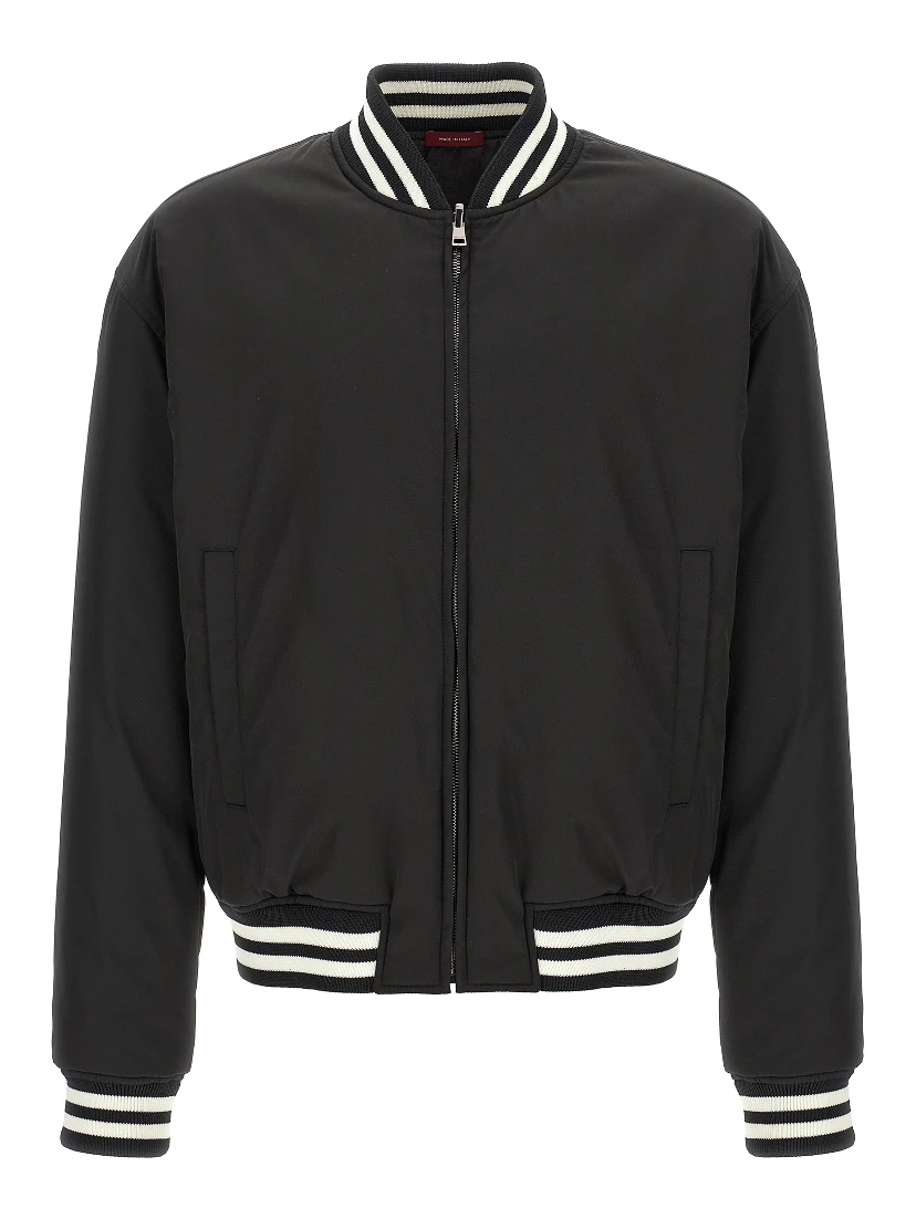 Bicolor Polyester Bomber