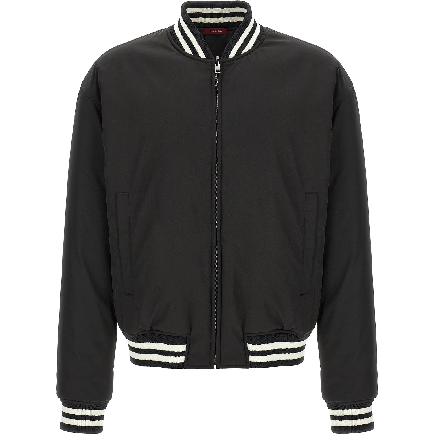 Bicolor Polyester Bomber