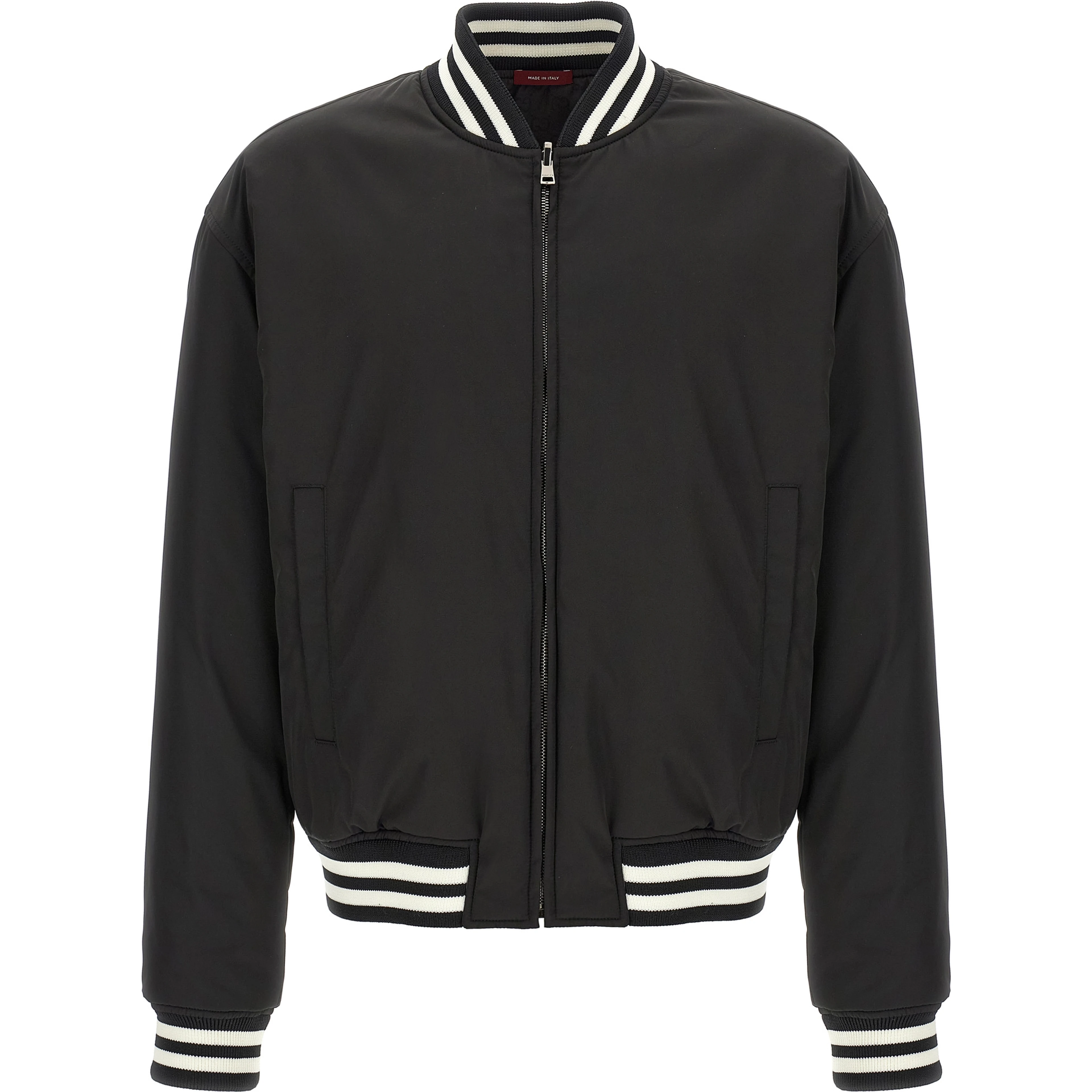 Bicolor Polyester Bomber