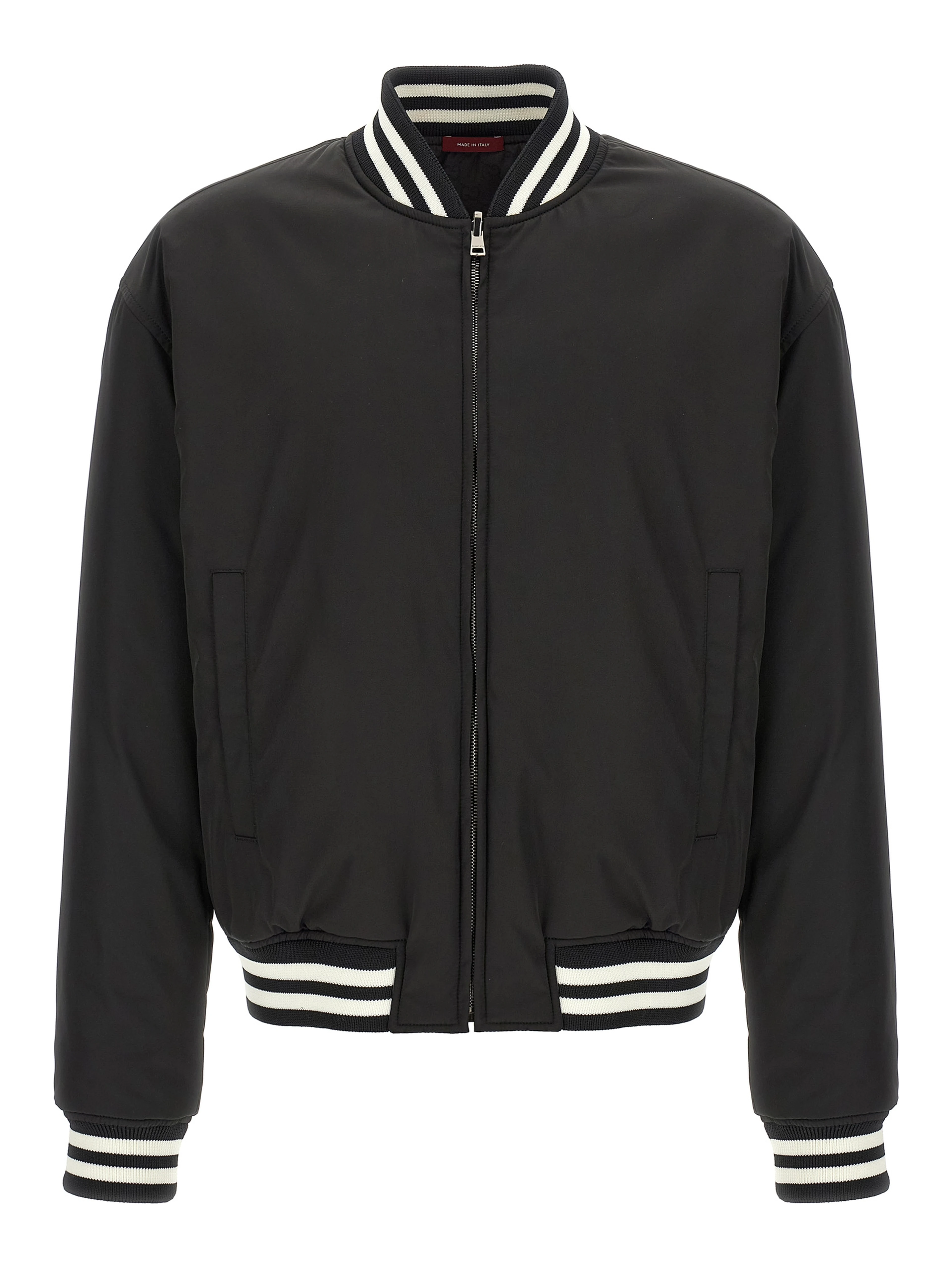 Bicolor Polyester Bomber