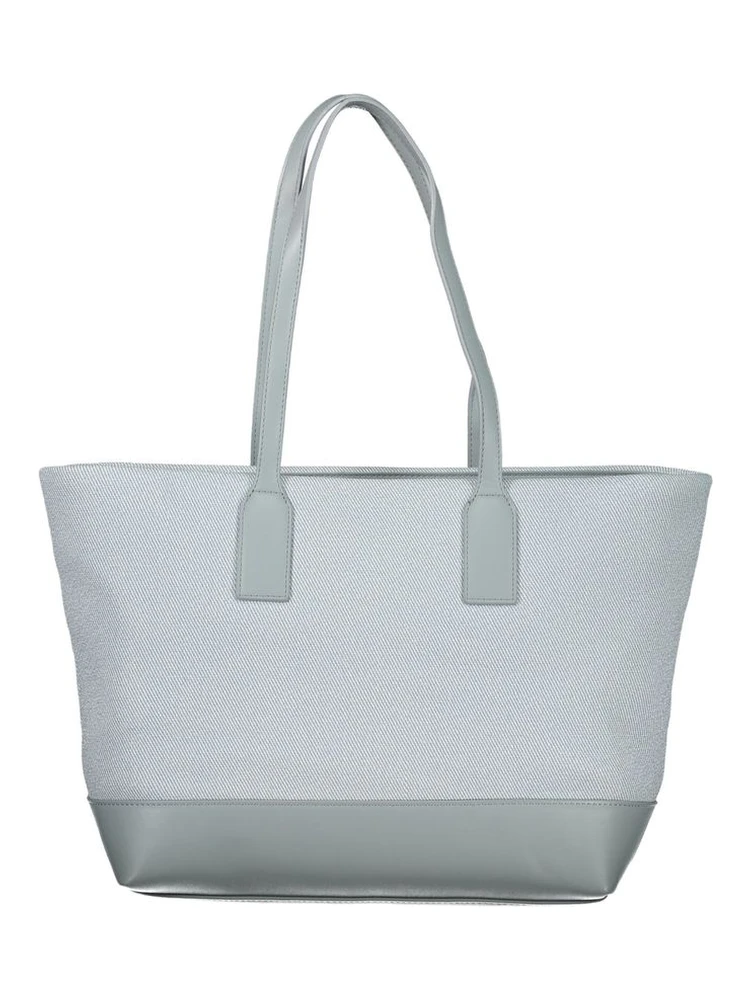 Blue Polyurethane Women's Bag alternative