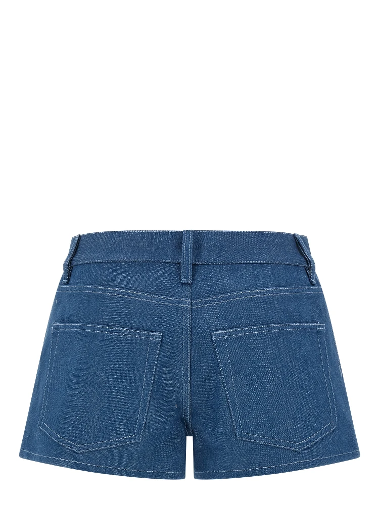 Blue Cotton Bermuda Shorts alternative