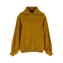 Bicolor Viscose Cardigan