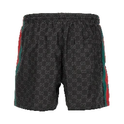 Black Polyamide Shorts