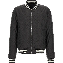 Bicolor Polyester Bomber