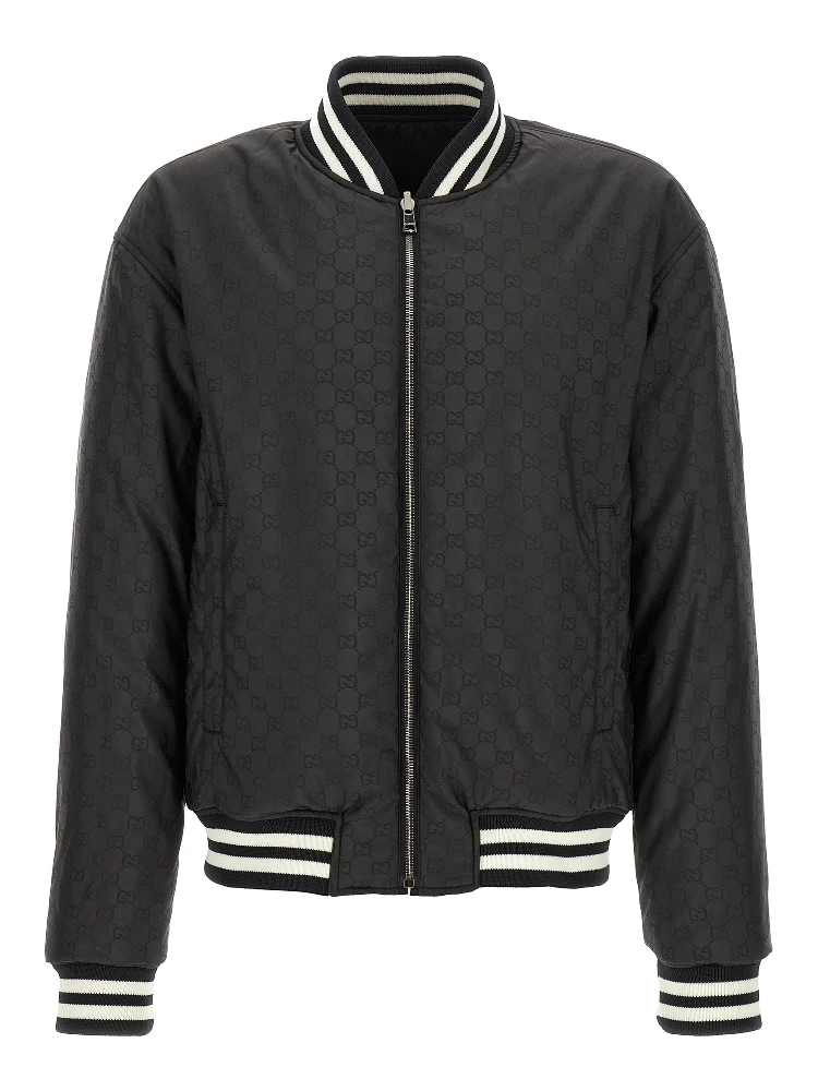 Bicolor Polyester Bomber alternative